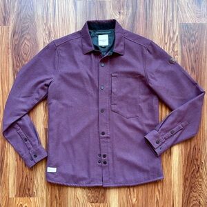 Marshall Artist Wool Blend CPO Casual Button Down Shirt (Size S)